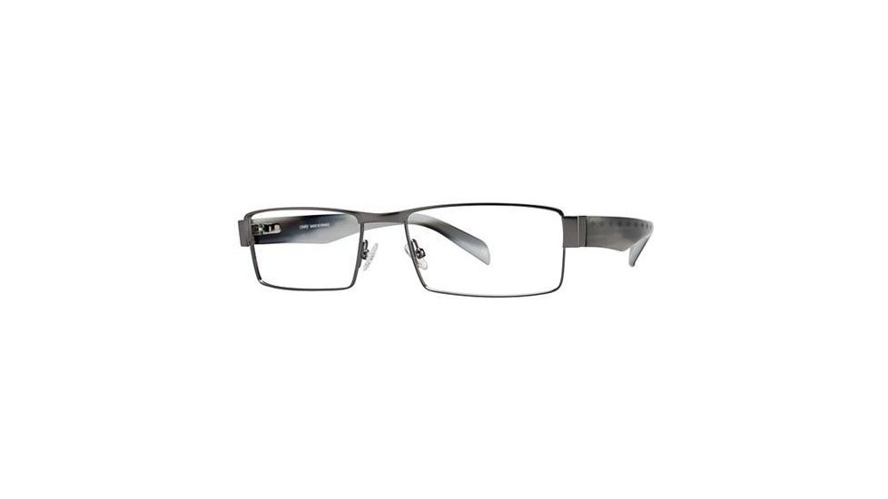 LAmy Panama 1013 Single Vision Prescription Eyeglasses - Frame Matte Gunmetal LYPANAMA101306