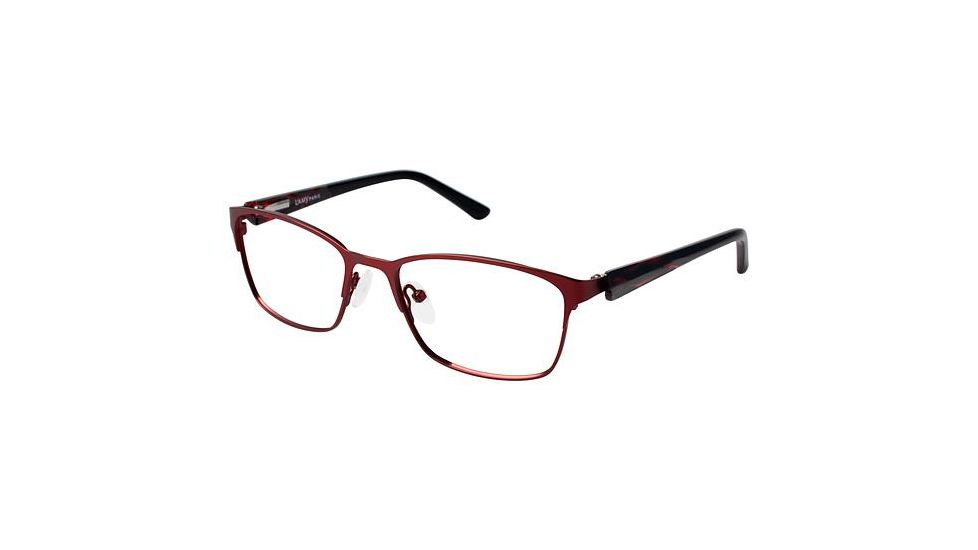 LAmy Veronique Eyeglass Frames - Frame MATTE BURGUNDY, Size 50/17mm LYVERONIQUE01