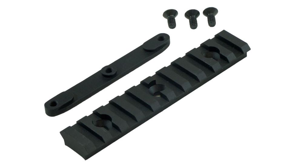 Lancer Base Rail For Round Handguard With Backing Hardware - LCR5-5-RAIL