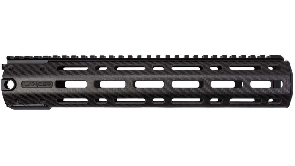 Lancer Systems LCH5 Gen2 Carbon Fiber Handguard, 11.5in, Full Length, LCH5-G2-115-FR-BLK