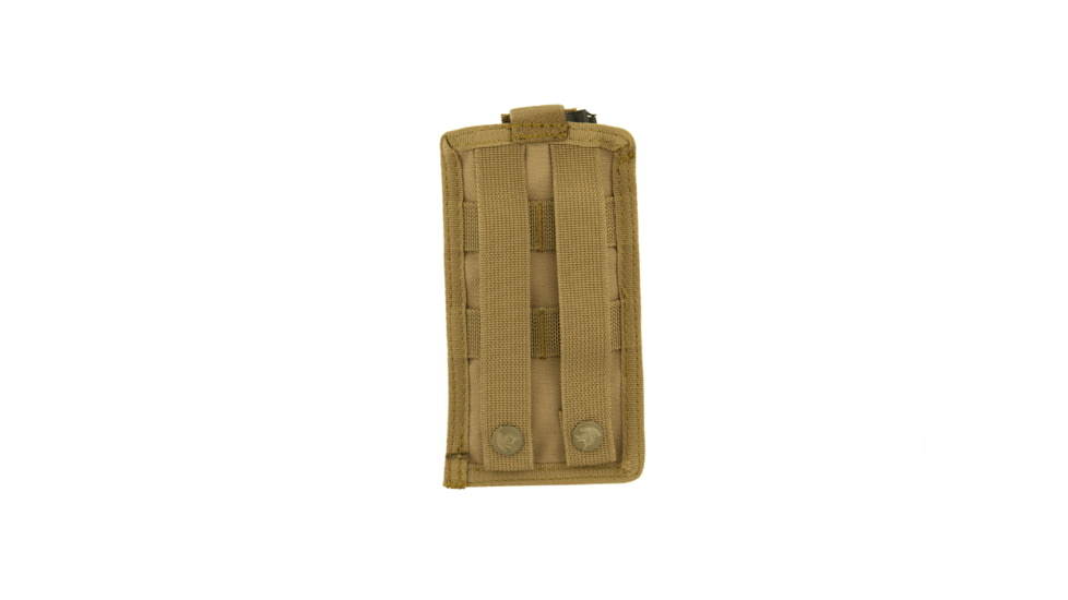 Lancer Tactical 1000D Nylon Single MOLLE Pouch, Tan, CA-1514TN