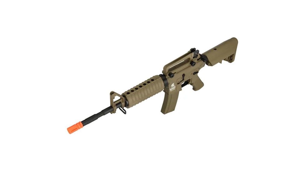 Lancer Tactical Gen 2 M4A1 LT-03T Airsoft AEG Rifle, Dark Earth, LT-03T-G2