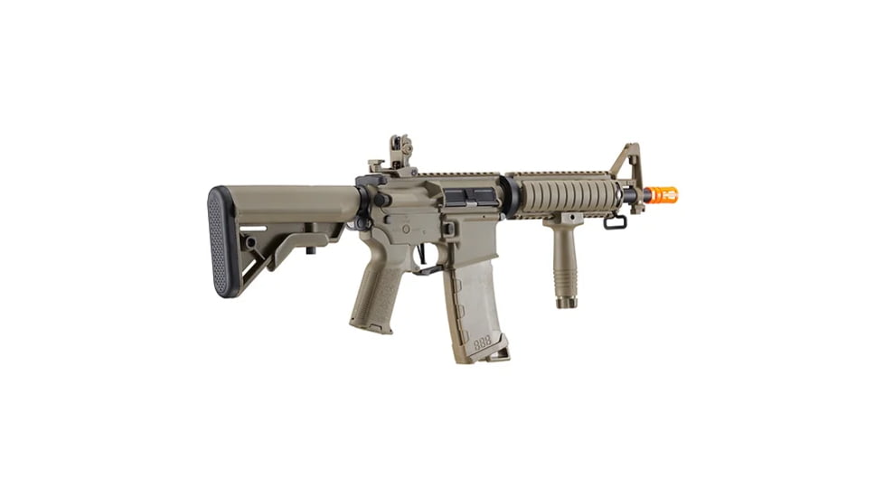 Lancer Tactical Gen 3 MK18 MOD 0 Field M4 Airsoft AEG Rifle, Tan, LT-02T-G3