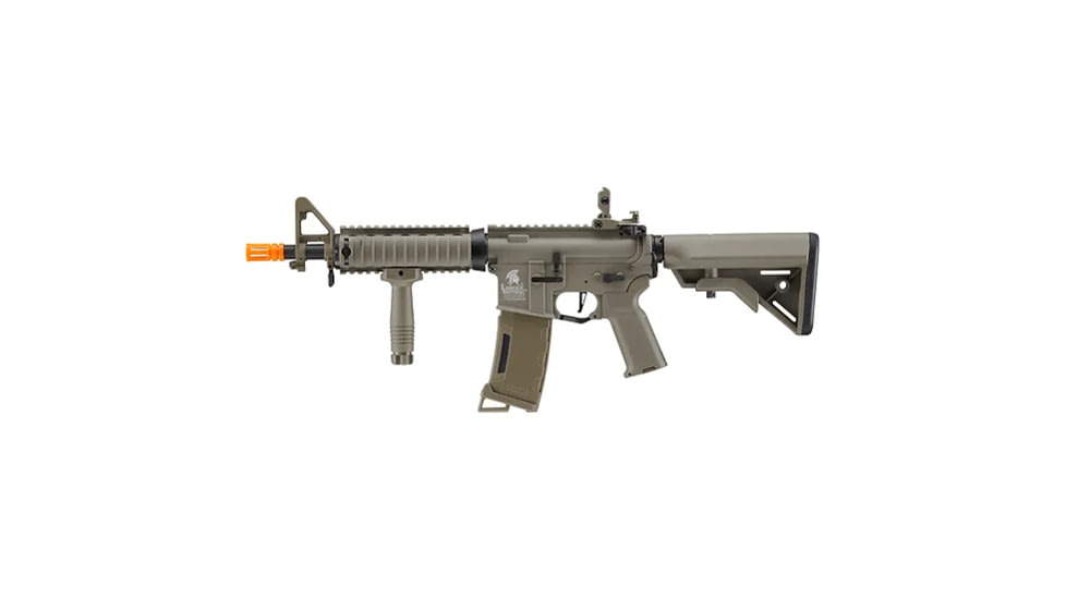 Lancer Tactical Gen 3 MK18 MOD 0 Field M4 Airsoft AEG Rifle, Tan, LT-02T-G3
