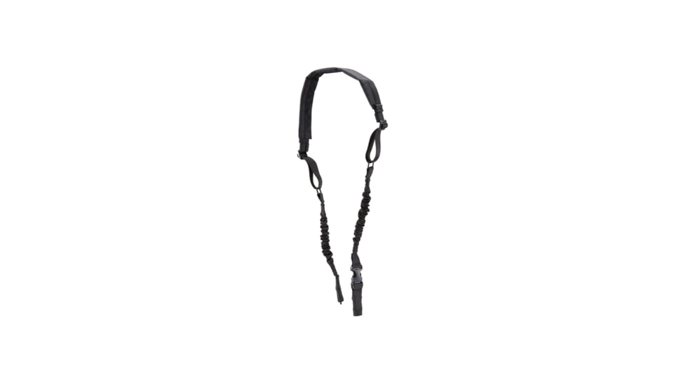 Lancer Tactical Heavy Duty Foam Padded Two Point Sling w/ QD Buckle, Black, CA-2142B