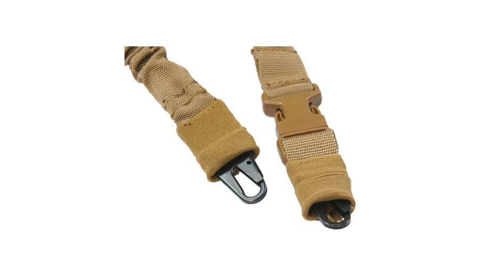 Lancer Tactical Heavy Duty Foam Padded Two Point Sling w/ QD Buckle, Tan, CA-2142T
