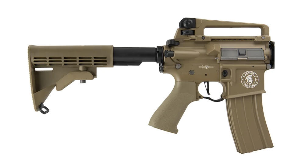 Lancer Tactical M933 Commando Proline Series Airsoft AEG, Tan, LT-01T-G2-ME
