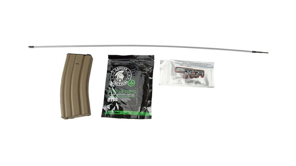Lancer Tactical M933 Commando Proline Series Airsoft AEG, Tan, LT-01T-G2-ME