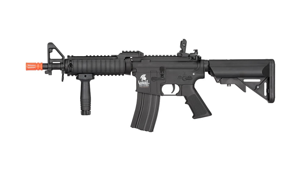Lancer Tactical MK18 Nylon Polymer MOD 0 AEG Airsoft Rifle, Black, LT-02C-G2