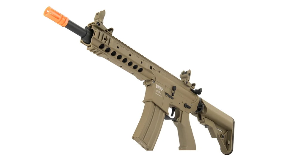 Lancer Tactical ProLine Series CQB M4 AEG Rifle, Tan, LT-24T-G2-ME