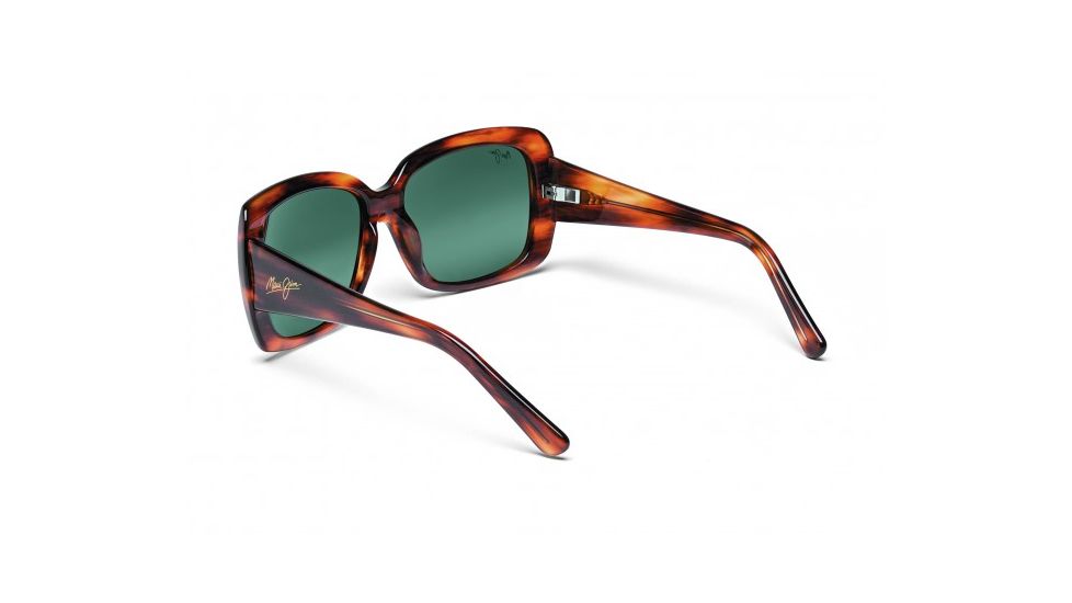 Maui Jim Lani Sunglasses w/ Koa Tortoise Frame and Neutral Grey Lenses - GS239-10K, Back View