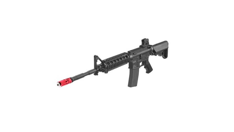 Laser Ammo KWA LM4 RIS Recoil Enabled Airsoft Training AR15 Rifle,w/Red Visible Laser, Flash Adapter, Large AR15-RIS