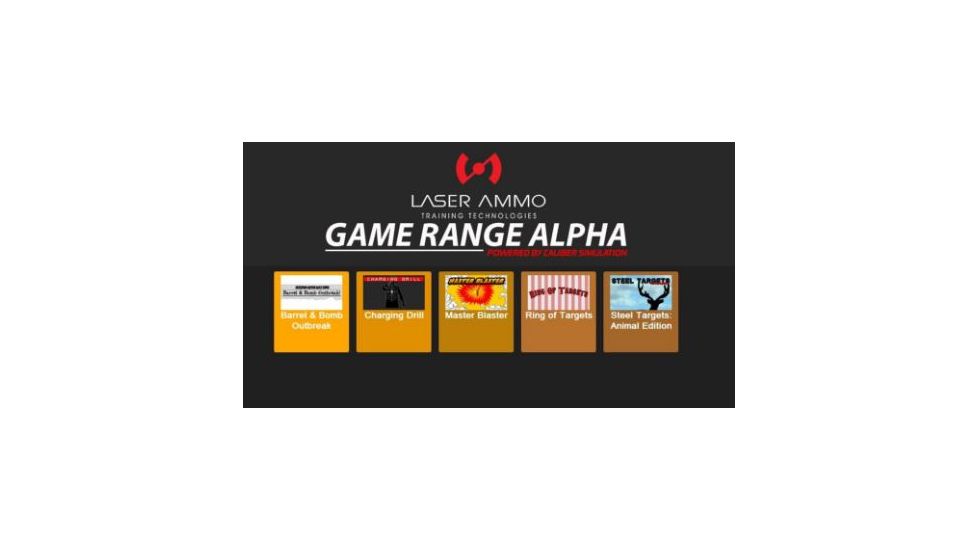 Laser Ammo Smokeless Range Combo Pack, Small SIM-COMBO