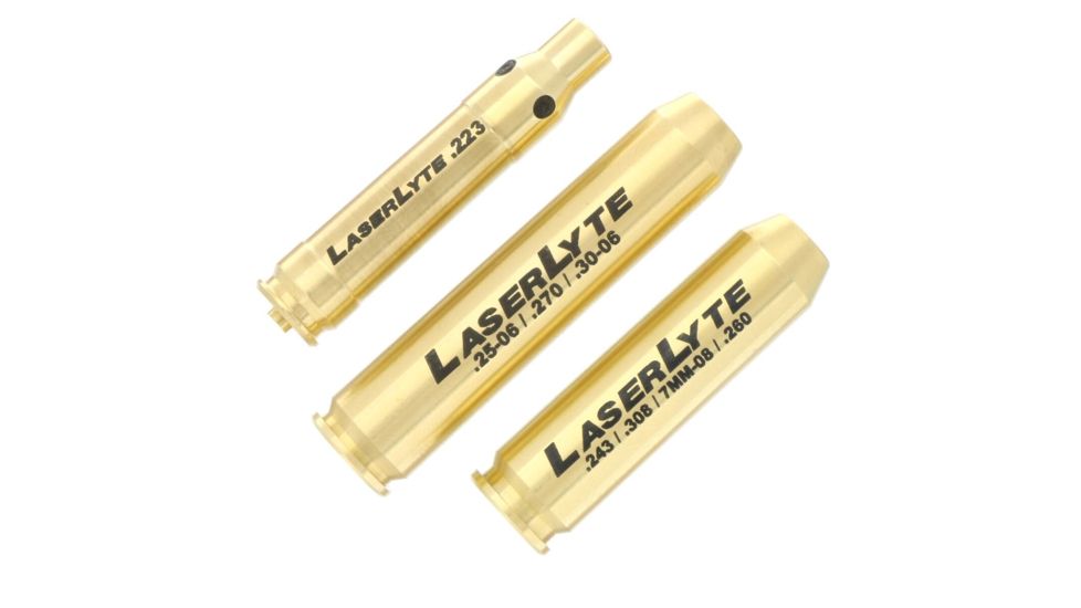 LaserLyte Laser Bore Sight 223, 308, 30-06, Brass, CB-L368