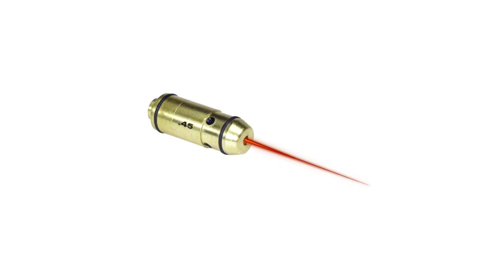 LaserLyte Laser Trainer Pistol Cartridge, 45 ACP, Brass, LT-45