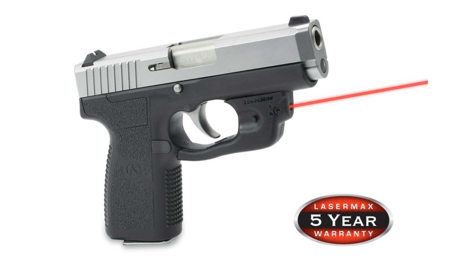 LaserMax CenterFire laser Sight for the Kahr P9, P40, PM9, PM40, CM9, CM40, CW9, and CW40, Red CF-KAHR-PM9