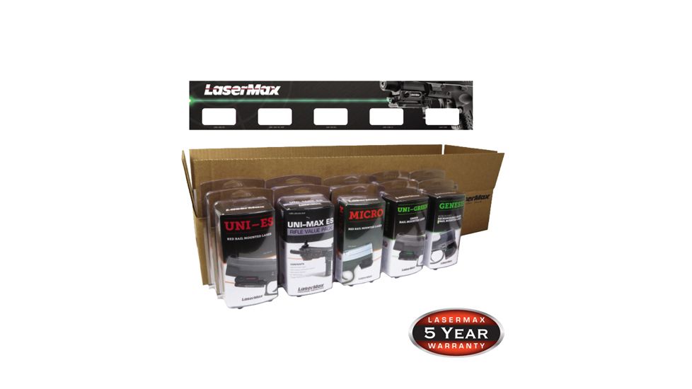 LaserMax Rail Mount Best Seller Pack, Compatible w/ Most Firearm Rails 196708