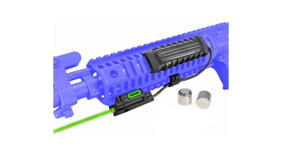 LaserMax Uni-Max Green Laser Rifle Value Pack w/ Activation Switch, Black LMS-UNI-GVP