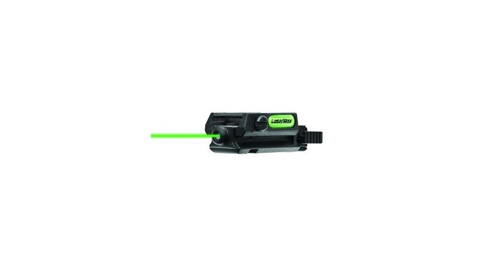 LaserMax Uni-Max Picatinny Rail Mounted Lasersight, Green LMS-UNI-G