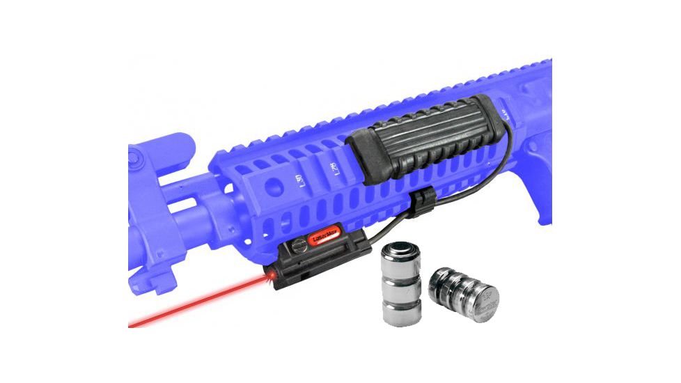 LaserMax Uni-Max Rifle Value Pack - Gen 2 Red Laser, Switch, Cord Cover, Clips