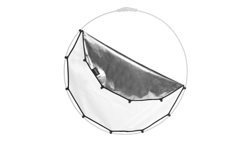 Lastolite Camera Lighting Equipment Halo Compact Cover  Reflector, Silver/White, 82cm LL LR3302