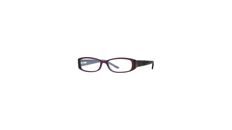 Laura Ashley Brie SELA BRIE00 Single Vision Prescription Eyewear - Plum Sky SELA BRIE005235 PU