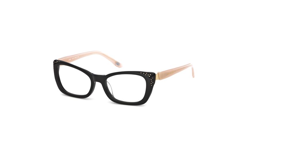 Laura Ashley Cassie SELA CASS00 Eyeglass Frames - C1 - Black SELA CASS005135 BK
