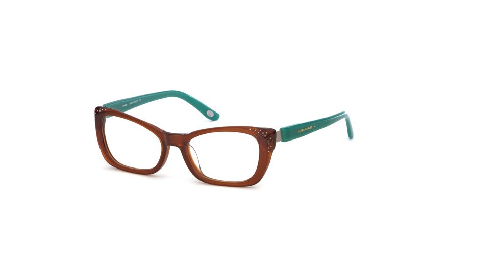 Laura Ashley Cassie SELA CASS00 Eyeglass Frames - C3 - Coffee SELA CASS005135 BN