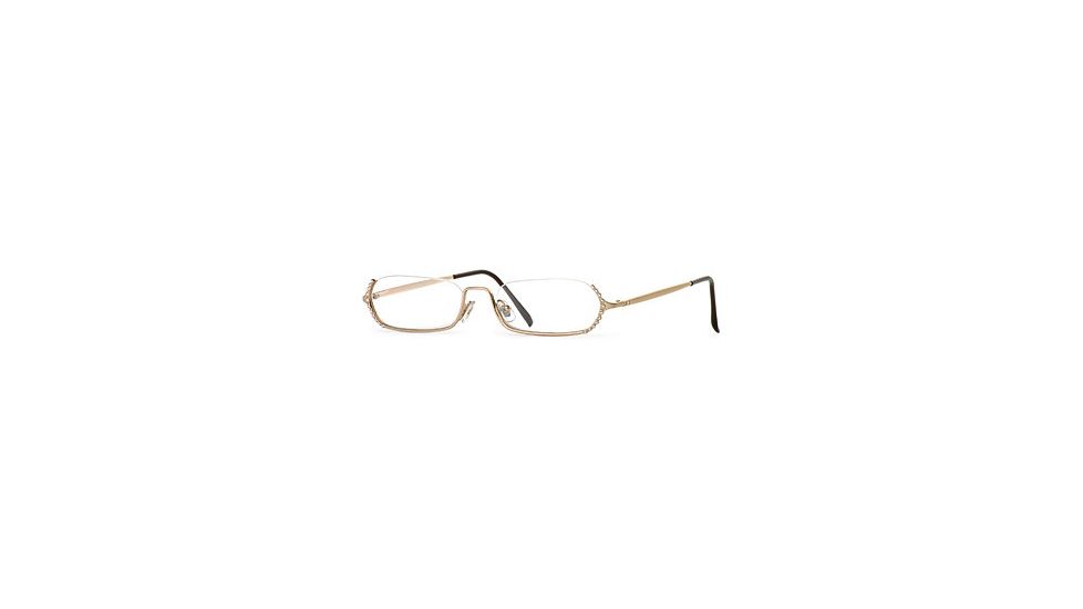Laura Ashley Christal SELA CHRI00 Single Vision Prescription Eyewear - Gold SELA CHRI005245 GO