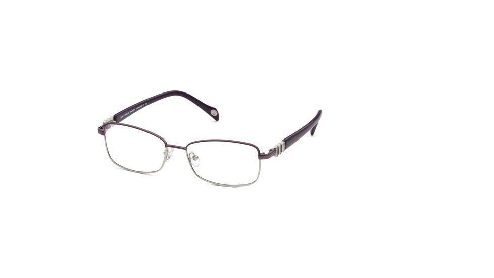 Laura Ashley Frances SELA FRAS00 Single Vision Prescription Eyeglasses - C4 - Purple SELA FRAS005235 PU