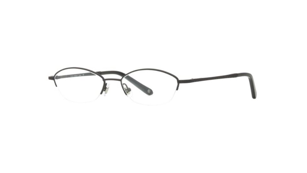 Laura Ashley Gina SELA GINA00 Eyeglass Frames - Satin Black SELA GINA005140 BK