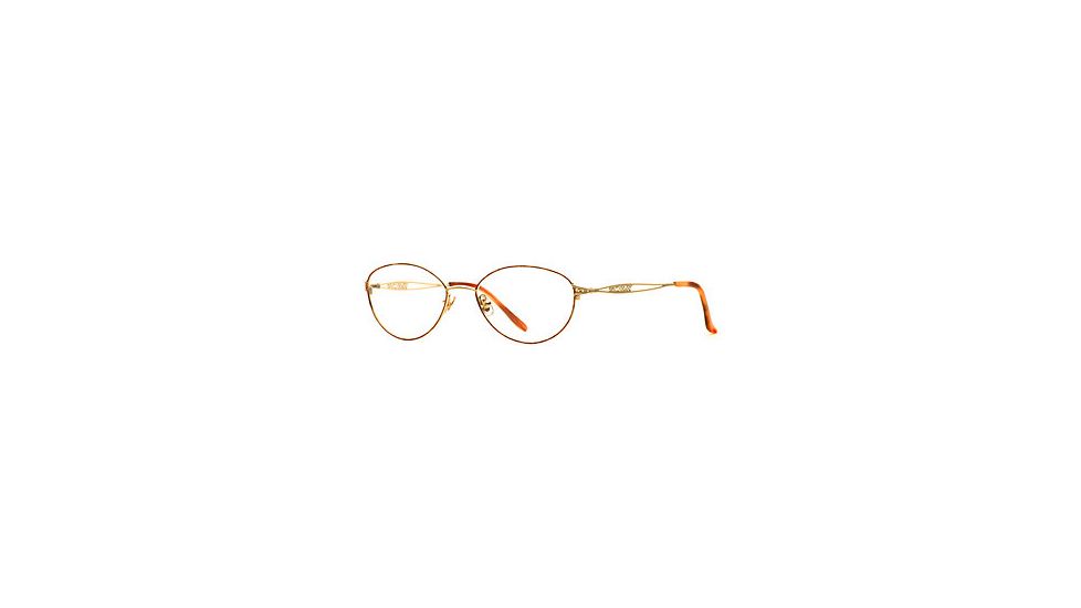 Laura Ashley Gretta SELA GRET00 Single Vision Prescription Eyewear - Toffee SELA GRET005235 BN