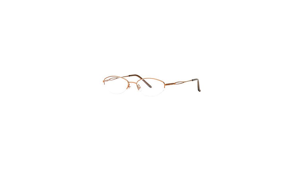 Laura Ashley Hilda SELA HILD00 Eyeglass Frames - Amber SELA HILD005235 BN