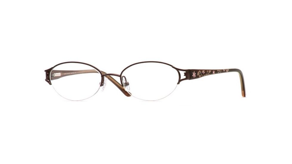 Laura Ashley Matilda SELA MATA00 Progressive Prescription Eyeglasses - Gingerbread SELA MATA004930 BN