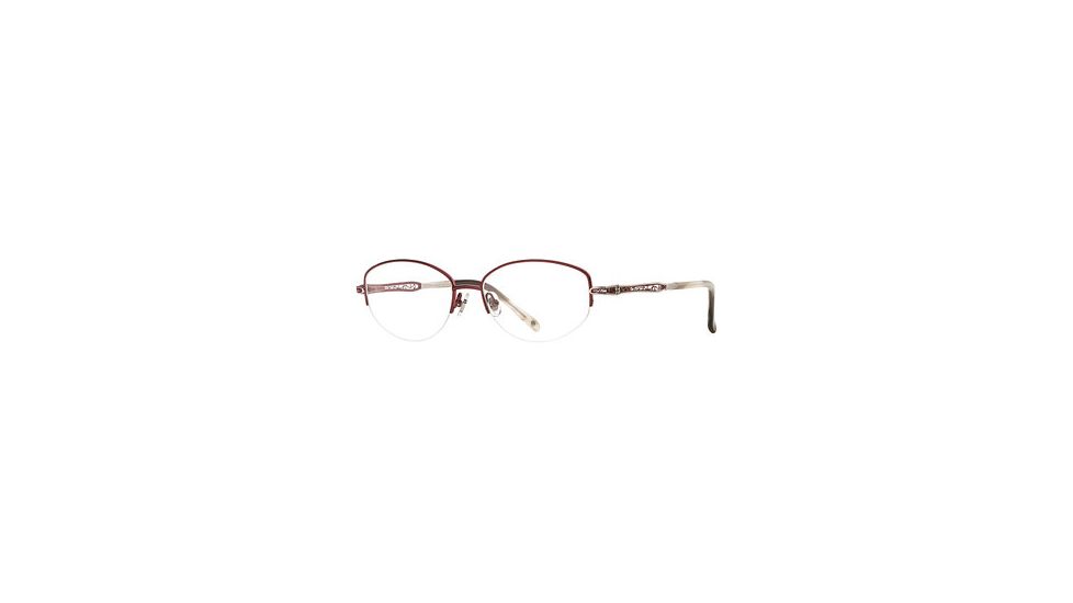Laura Ashley Shelby SELA SHEL00 Progressive Prescription Eyeglasses - Garnet SELA SHEL005335 RD
