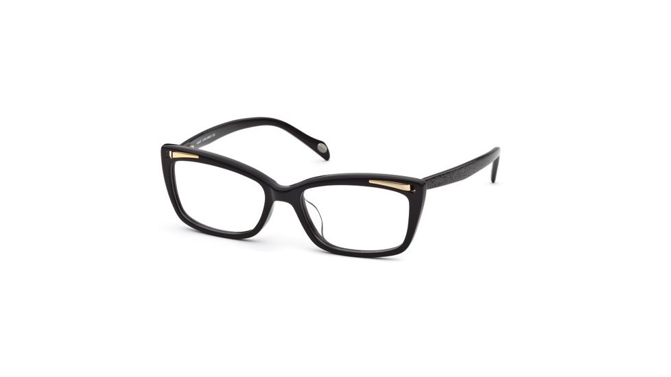 Laura Ashley Violet SELA VIOL00 Progressive Prescription Eyeglasses - C1 - Black SELA VIOL005335 BK
