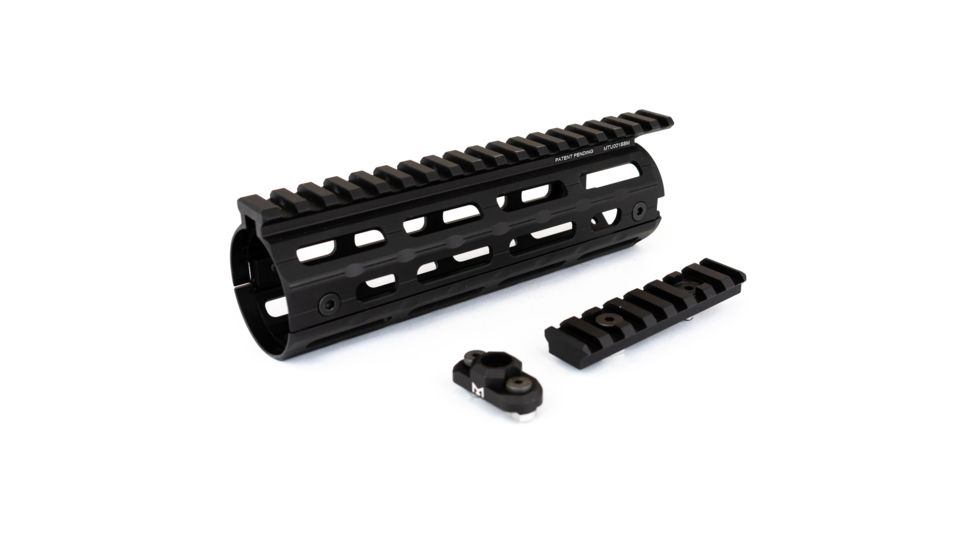 Leapers AR15 Super Slim M-LOK Drop-in Carbine Length Rail, Black, MTU001SSM