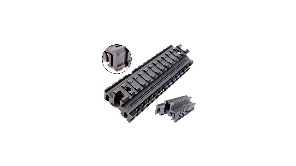 Leapers Deluxe See-Thru Riser with Picatinny Tri-Rail Mount and STANAG Dimension MNT-995TR