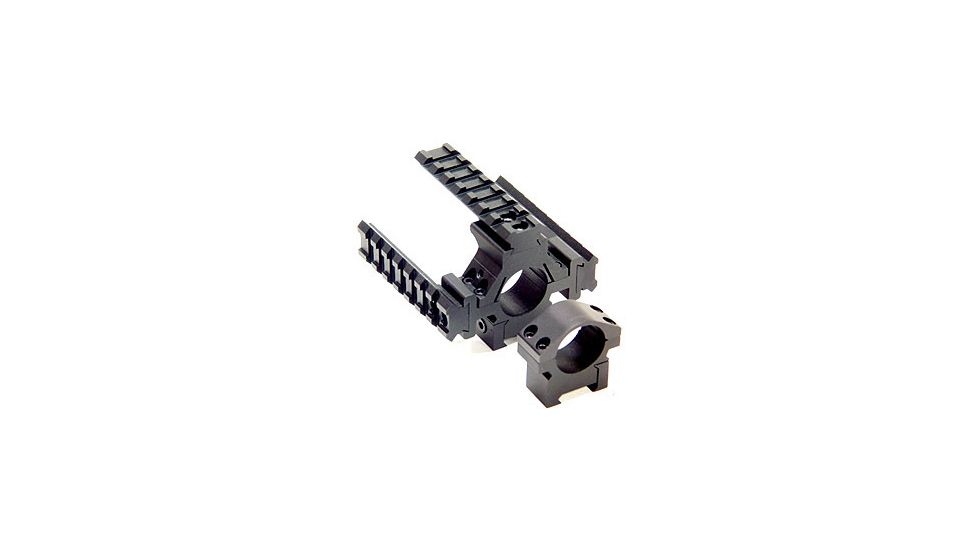 Leapers Deluxe Weaver Rings with Picatinny Tri-Rails - Low Profile RG178-25WL