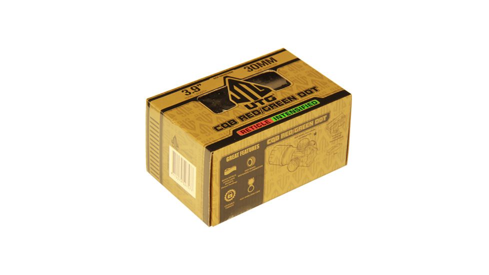 Leapers UTG 5 Gen 3.9in ITA Red/Green Dot Sight w/ 2 QD Mounts &amp; Lens Caps SCP-DS3039W