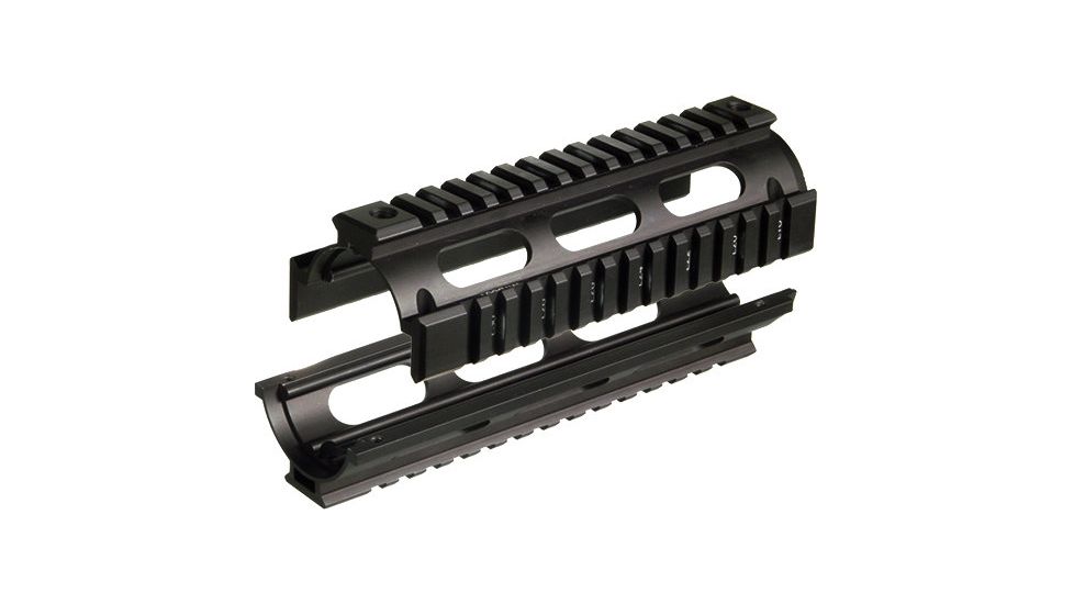 NEW Leapers UTG PRO Model 4/AR15 Carbine Length Drop-in Quad Rail, 12 Rail Covers, MTU001