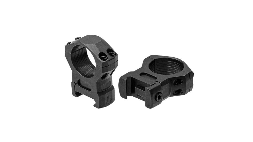Leapers UTG 1"/2PCs Med. Profile Steel Picatinny Rings, 16 mm Wide RSW1154