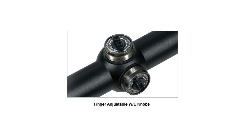 Leapers UTG 1in 4x32 Full Size Mil-dot Scope w/ Picatinny/Weaver Rings, Pre-adj at 100 Yds SCP-U432FW