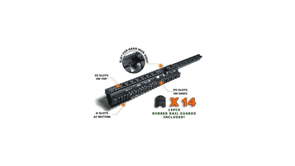 Leapers .22 Commando Tactical Quad Rail System