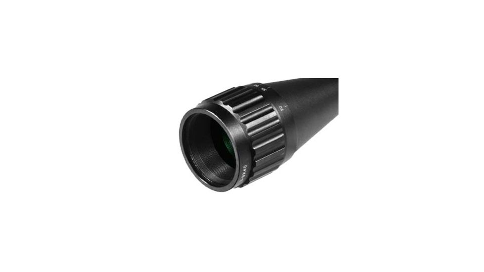 Leapers UTG 3-9x40 1in Hunter Scope,AO,36-color Mil-dot, Airgun Rings, _x000D_ SCP-U394AOIED