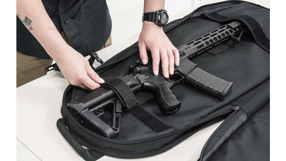 Leapers UTG 34in Alpha Battle Carrier Rapid Deployment Pack, Black, PVC-PSP34B