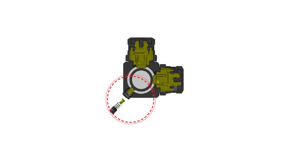 Leapers UTG 3X Magnifier with Flip-to-side QD Mount, W/E Adjustable, SCP-MF3WEQS