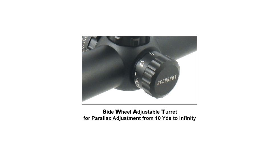 Leapers UTG 4-16X44 30mm Compact Scope, AO, 36-Color Mil-dot, Rings, _x000D_ SCP3-UM416AOIEW