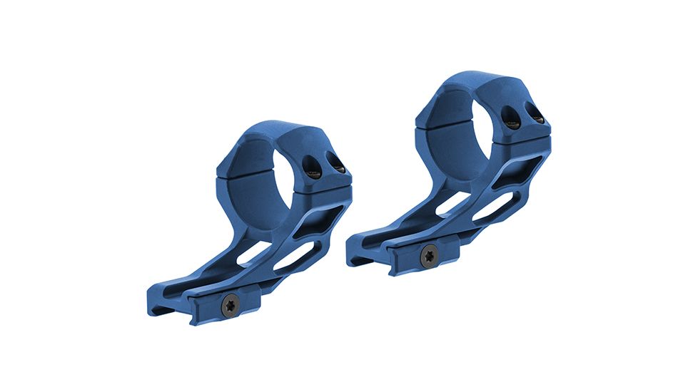 Leapers UTG Accu-Sync 34mm High Profile 37mm Offset Pic. Rings, Blue Anodize AIR422SAB