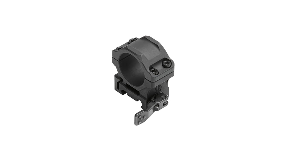 Leapers UTG ACCU-SYNC QR Scope Rings, 1in, Low Profile, Picatinny, Black, AQR110